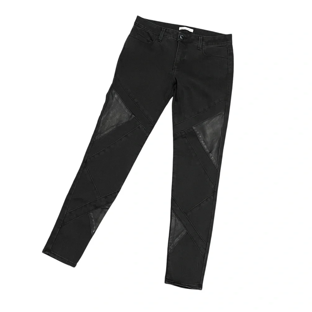 Weslin + Grant Reckless Moto Skinny‎ Jeans Size 28